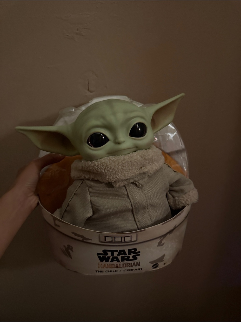 Disney Star Wars The Mandalorian The Child Plush - Green and Beige